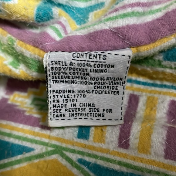 Vtg 90’s #1 Current Seen Women’s Small Denim Jacket - Picture 3 of 8